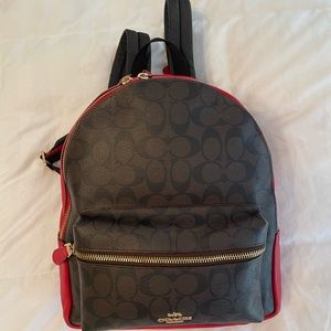 Gently used backpack purse AUTHENTIC by COACH